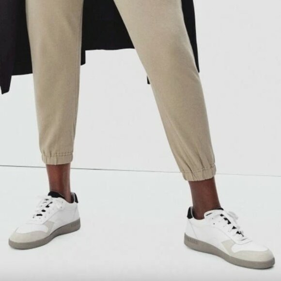 NEW Everlane The ReLeather Court Sneaker Womens Size 9.5 Mens 7.5 White Smoke - Picture 5 of 11